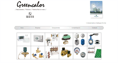 Desktop Screenshot of greencalor.com
